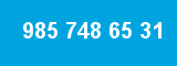 985 748 65 31